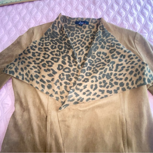 Alberto Makali Brown Leopard Cardigan - Picture 9 of 11